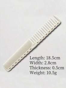 剪发梳美发梳子发型师专业长发稀疏齿沙龙造型工具理发梳子Y0927 - 彩色 - 查看 12