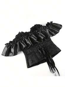 Women Corset Belts - Black - View 3