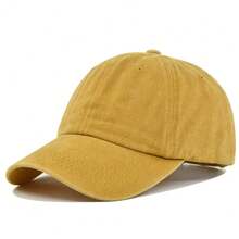 Baseball Cap For Women In Summer With Deep Top And Large Head Circumference Hat For Spring And Autumn With Small Face-Showing And Versatile Casual Duckbill Cap - A - View 16