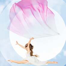 1 Cờ khiêu vũ nhiều màu, Cờ ca ngợi hình bán nguyệt, Đạo cụ biểu diễn của Nhà thờ Thiên chúa giáo, Đạo cụ lễ hội, Đạo cụ đệm sân khấu, Cờ cánh thiên thần - Nhiều màu - Xem 5