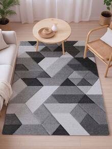 典雅风格室内装饰地毯，短款仿羊绒材质室内大地毯，客厅地毯，沙发地毯，卧室地毯，床边推拉地毯，餐厅厨房地毯，办公椅垫，入户门垫，户外野餐垫，软地毯，户外露营毯 - 多色(B) - 查看 14