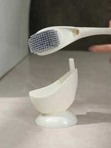 1 Peça Saboneteira de Banheiro Design de Lótus, Saboneteira de Silicone com Caixa de Drenagem, Acessórios de Banheiro, Saboneteira sem Perfuração, Saboneteira para Dormitório, Presente de Formatura, Presente de Aniversário, Presente de Inauguração da Casa, Presentes de Natal, Presentes de Halloween