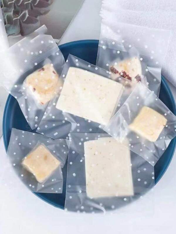 100/20/10 Stücke selbstklebende Plätzchen-Tüten, DIY Geschenktüten aus Plastik für individuelle Süßigkeiten, Dekorations-Geschenktüten, Cellophan-Tüten zum Verpacken von Keksen, Schokolade, Snacks, für Hochzeiten, Partys, Schulsachen, Lebensmitteltüten, Lebensmittelboxen geeignet für Süßigkeiten, Schokolade, Kekse Schulanfang
