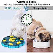 542YMXInteractive Puzzle Toy For Large Medium Small Smart Dogs Enrichment And Mental Stimulation For Training Treat Chew Gifts For Puppies And Cats - 粉色 - 查看 6