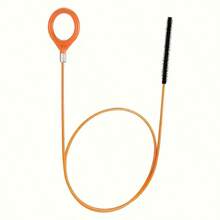 3pcs Extra Long Stainless Steel Drain Snake With Nylon Coating Flexible Gooseneck, Manual Bathroom, Bathtub And Shower Drain Clog Remover Tool, No Battery Required, Drain Cleaning Snake, Ergonomic Handle Design, Durable Structure - Multicolor - View 11