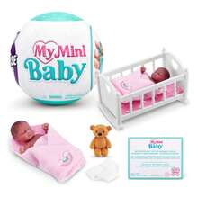 ZURU 5 Surprise My Mini Baby 系列 1，收藏版神秘胶囊，女孩玩具，逼真迷你宝宝，游戏套装及配件 - My Mini Baby - 查看 3