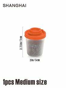 1/2/4 Pcs Salt And Pepper Set, Mini Durable Salt And Pepper Shaker Set, Spice Jars, Salt Container, Plastic Pepper Bottle With Airtight Lid Transparent, Kitchen Accessories, Spice Storage Box, Travel Seasoning Bottles Suitable For Home Kitchen, Outdoor Camping, Picnic, Beach, BBQ, Lunch Box, Portable Accessories