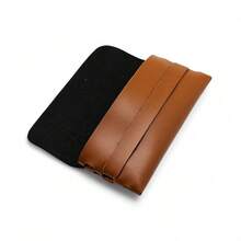 Sunglasses Holder Case In Synthetic Leather Case - Lạc đà - Xem 4