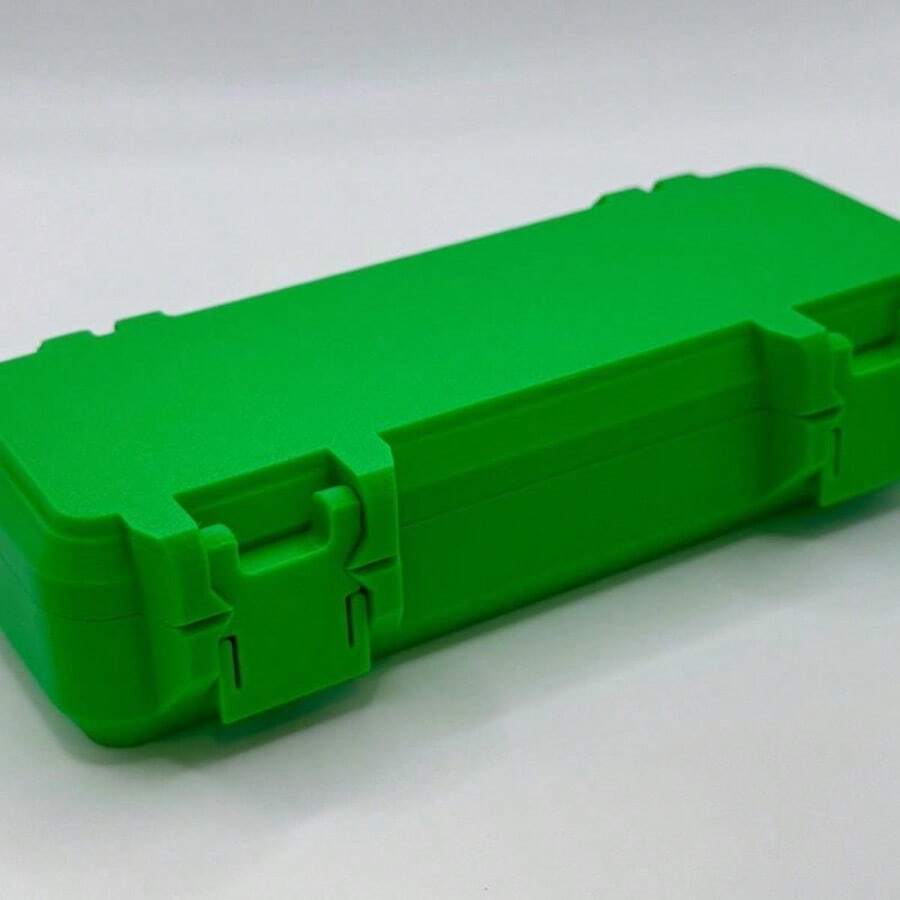 Travel Case | Storage Case | No Medication | Choice Of Colour | Customisable - Green - View 1