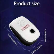 4/6 PCS Ultrasonic Pest Repeller - Effective Electronic Pest Control For Home, Kitchen And Warehouse - Say Goodbye To Mosquitoes And Other Pests