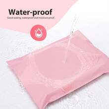 Fuxury Poly Mailers 12x15.5Inch 50 Pcs, Heavy Duty Shipping Bags For Clothing, Strong Adhesive Shipping Envelopes For Small Business, Self Seal Mailers Poly Bags Mailing Envelopes,Light Pink - 淺粉色 - 查看 2