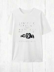 Men T-Shirts - 白色 - 查看 5
