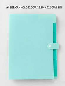 带多个隔层的 A4 文件折叠文件夹；7 色分隔文件夹；学生试卷整理器；文件存储拉链袋；纽扣封口文件夹，返校，学校用品