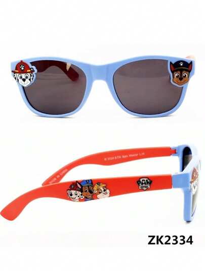  1 件 Paw Patrol 太阳镜遮阳和防紫外线太阳镜，适合派对装饰，作为送给客人的小礼物（款式随机）