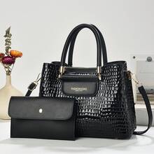 Women Shoulder Bags - 白配黑 - 查看 1