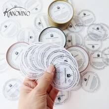 KANOVINO 35pcs/60pcs Candle Dust Paper, Candle Protective Film, Effectively Prevents Candle Dust, Dust Paper Printing Is Clear/Easy To Operate, Dust Paper Is Suitable For 6 Cm A Candle With A Diameter.