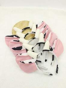 1 件/2 件/3 件/5 件/6 件时尚性感可爱牛耳头带、化妆造型、派对道具、万圣节服装、有趣的恶作剧礼物！ - 彩色 - 查看 5