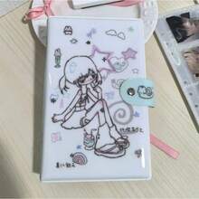 6-Ring PVC Notebook Binder For Photo Cards, Loose Leaves, Personal Planner For Women And Girls, With 20 Pieces, 120 Pockets, 3-Inch Pages - 天藍色 - 查看 11