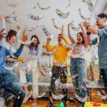 300/600 Artikel Geld für Filme, Videos, Geburtstagsfeiern, Valentinstag, Neujahr, Hochzeiten und Feiertags-Artikel (Hinweis: Nur für Requisiten)