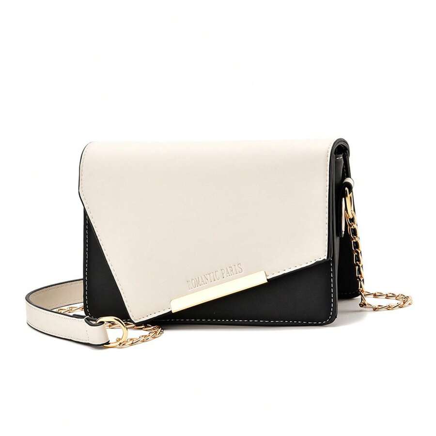 Women Shoulder Bags - 卡其配粉紅色 - 查看 1