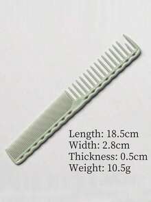 剪发梳美发梳子发型师专业长发稀疏齿沙龙造型工具理发梳子Y0927 - 彩色 - 查看 3