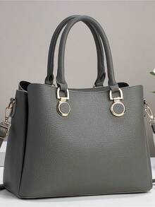 Women Shoulder Bags - 黑色 - 查看 3