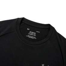 Under Armour Áo thun Tech 2.0 SS tay ngắn, nhanh khô, mềm mại, thích hợp cho nam mặc ngoài trời, chạy bộ - màu đen - Xem 3