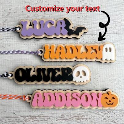 Personalized Tags, Gift Tags For Christmas, Wood Gift Tags, Personalized Wooden Stocking Tag, Custom Engraved Gift Tag, Gift Tags With Names.Our Personalized Wooden Name Tags Are Laser Engraved And Make The Perfect Addition When Styling Wedding Favors, Gifts, And Thank You Treats! Each Tag Comes With Jute Twine Attached To Each Tag For You To Tie It Wherever You Please!