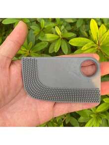 1 dụng cụ loại bỏ lông thú cưng bằng silicon cho ghế ô tô - Chổi quét bụi lông xơ vải hiệu quả, Dụng cụ dễ vệ sinh có thể tái sử dụng dành cho chủ nuôi thú cưng | Phụ kiện bọc ghế ô tô, Phụ kiện ô tô cho người yêu thú cưng, Dụng cụ loại bỏ lông thú cưng, Dụng cụ vệ sinh ô tô, Phụ kiện nội thất ô tô, Đồ dùng thiết yếu cho ô tô, Đồ dùng chăm sóc thú cưng, Dụng cụ vệ sinh có thể tái sử dụng - xám - Xem 5