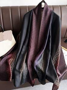 1pc Women's Silky Long Scarf Accessory