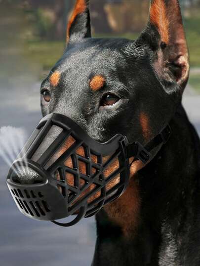 Nuevo bozal de perro de material TPE suave, antimordedurasantiladridos y antimasticado, transpirable y con capacidad para beber agua