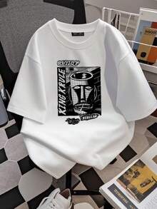 180g Pure Cotton King Krule Space Heavy T-Shirt Full Size S 5XL Top For Everyday Wear Streetwear Casual Graphic Soft Stylish Summer Unisex For Women Versatile Fashion Breathable Designer Clothes Homme Comfortable Print Round Neck Short Sleeve Slightly Stretched