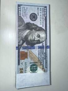 50/100/500/1000 Pieces Of Themed Paper Currency (Approximately 4.57 Inches Long And 1.93 Inches Wide) Are Suitable For Use In Various Parties To Create A Lively Atmosphere During Events Such As Christmas, Ramadan, Valentine's Day, And Various Other Celebrations.