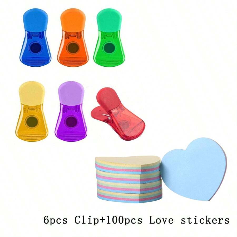 Essenciais de Armazenamento e Limpeza de Cozinha: Conjunto de 12 Clipes Portáteis para Vedação de Sacos de Lanche + Esponja/Esfregão para Lavar Louça, Utensílios de Armazenamento e Limpeza de Cozinha, Essenciais para Dormitório Escolar, Limpeza Doméstica, Limpeza de Cozinha, Limpeza para Festas