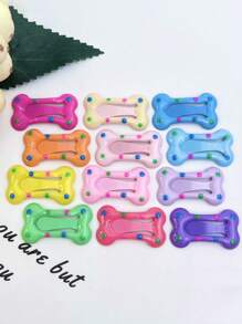10 buc/pachet cleme de păr cu model aleatoriu pentru animale de companie, accesorii mini pentru părul câinilor și pisicilor, potrivite pentru accesorii de îngrijire a părului de animale de companie, consumabile pentru petreceri de ziua de naștere, cadou perfect pentru familie și prieteni