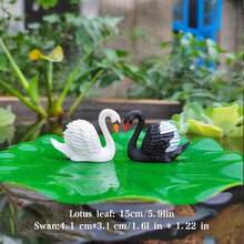 套装漂浮仿真荷叶假荷叶乌龟躲叶庭院鱼池鱼缸造景装饰摆件