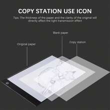 A2/A3/A4 Light Pad Kit, Dimmable Light Box, Eye Protection Diamond Painting Light Board With Top Clip, Portable Light Pad For Tracing Painting, Calligraphy, Watercolor, And Diamond Painting, Anniversary Gifts For Wife Girlfriend, Birthday Gifts For Friend Daughter