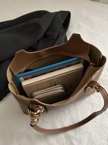 New Luxury Graphic Pattern Versatile Women Shoulder Tote Bag