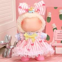 1 Set Of Cute Princess Dress Set For Dolls, Compatible With Labubu, Including Dresses For Generations 1, 2, And 3, Doll-Decorated Clothes, And Cute Replacement Outfits For Dolls (Shoes And Dolls Not Included) - Multicolor - View 3