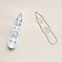 1 Set Halloween Cookie Cutters - Durable Plastic Cookie Molds, Witch Themed Shapes For Halloween Baking, Including Witch Hat, Finger, Cauldron And Head - Suitable For Holiday Parties And Celebration Cookies