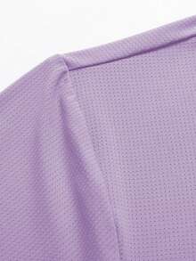 Damski, szybkoschnący, lekki, oddychający, sportowy T-shirt z krótkim rękawem do biegania na świeżym powietrzu