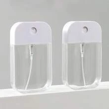 1 pieza Botella de spray portátil blanca transparente de 38ml/50ml, puede usarse para distribuir suplementos, botella de spray de viaje, botella vacía para perfume doméstico, botella de spray de niebla superfina para humectación facial - Adecuada para viajes, maquillaje, higiene, alcohol, desmaquillante, regalo para dama, novia, regalo del Día de San Valentín