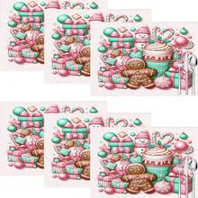 1 cái/4 cái/6 cái Miếng lót đĩa bằng vải lanh in họa tiết Giáng sinh, Trang trí Giáng sinh, Thích hợp cho bàn ăn, Trang trí mọi mùa, Miếng lót bàn có thể giặt được, Trang trí phòng, Miếng lót ly, Miếng lót bàn ăn nhà bếp, Trang trí tiệc trong nhà ngoài trời, Trang trí nhà cửa, Quà tặng lý tưởng - Nhiều màu - Xem 17
