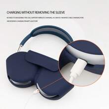 1 件硅胶保护套和便携包套装，兼容 Airpods Max，柔软且多重防尘、防水、防刮擦和防摔，可水洗且易于清洁，时尚设计，多种颜色可选，绝佳的礼物创意