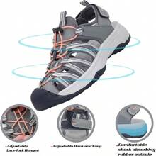 Hiking Women Closed Toe, Waterproof Hiking, For Summer Comfortable
