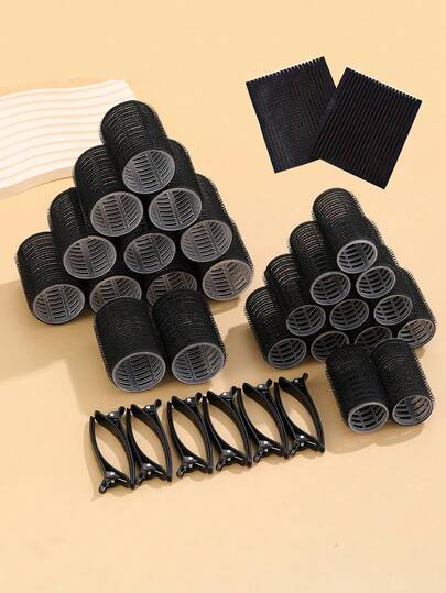 38pcs/Set Self-Grip Rollers Kit With 24Rollers And 12Clips, Salon Quality Curlers For Diy Hairstyling, Heatless Rollers And 2 PCS Hair Pad Bangs Patch,Hair Curlers,Curly Hair Brush,Rollers,Curly Hair Products,Curler,Rollers For Hair,Hair Curl,Curly Hair Tools,Hair Roller,Curly Hair,Heatless Curl,Heatless Curls,Hair Curler,Barber,Hair Tools,Hair Products,Hair Curlers,Barber Accessories,Travel,Rollers,Hair Stuff,Hair Accessories,Curly Hair Products,Curler,Rollers For Hair,Hairdressing Equipment,Hair Curl,Curly Hair Tools,Hair Roller,Christmas,Barbershop,Hair Curling Iron, Barber Accessories, Hair Accessories, Curling Iron, Hairdressing,Heatless Waves,Travel Essentials,Hairstyle,Hairdressing,Curly Hair,Hair Rollers,Hair Curler,Heatless Curl,Heatless Curls,Hair Curlers,Rollers,Hair Curl,Rollers For Hair,Curly Hair Tools,Hair Rollers,Hair Roller,Curls Diffuser,Hair,Travel,Hair Products,Hair Tools,Hair Stuff,Barber,Barber Accessories,Barbershop,Hairdressing Equipment