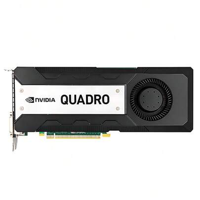 Nvidia Quadro K6000 12GB GDDR5 384-Bit Professional Graphics Card, Dual-Precision Computing, 2x DisplayPort + 2x DVI, For CAD, CAE, 3D Modeling, Video Editing, AI Workloads, Scientific Data Analysis(Industrial Packaging)​