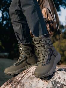 Męskie buty trekkingowe, profesjonalne buty treningowe, buty sportowe, oddychająca tkanina, antypoślizgowe buty outdoorowe, męskie antypoślizgowe wojskowe buty taktyczne, buty bojowe, wysokie buty wojskowe, buty trekkingowe, czarne buty, brązowe buty, zielone buty, wysokie buty, wojskowe buty treningowe, brązowe buty, czarne buty, zielone buty, brązowe botki, czarne botki, zielone botki, brązowe buty taktyczne, czarne buty taktyczne, zielone buty taktyczne, czarne buty wojskowe, zielone buty wojskowe, brązowe buty wojskowe - Ciemnozielony - Zobacz 9