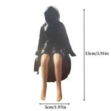 1 Stück Halloween mysteriöse Harz Dekorationsskulptur, Tischdekoration für Zuhause