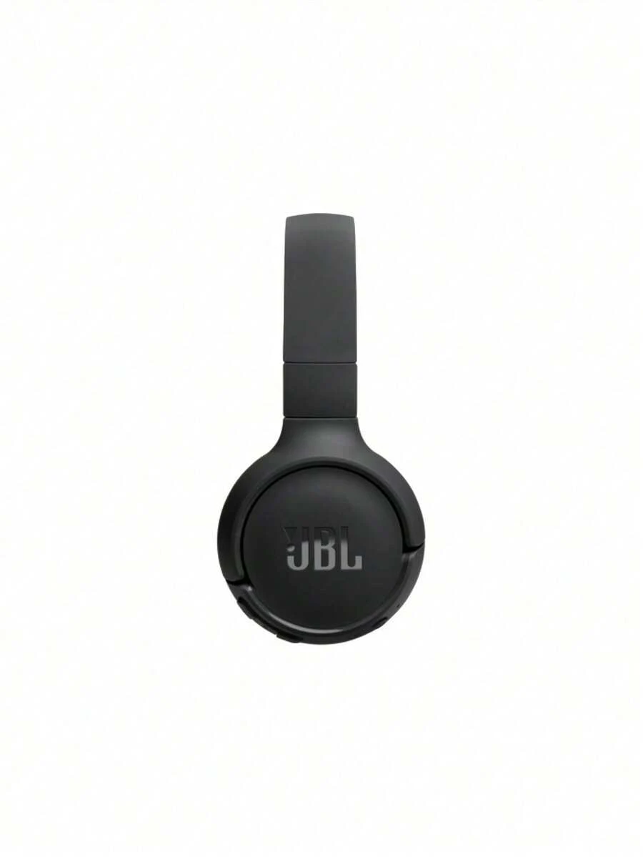 JBL TUNE520BT 蓝牙耳机，蓝牙 5.3 高速稳定连接，内置 450mAh 电池，播放时间长达 57 小时，无线降噪麦克风 - 黑色 - 查看 1
